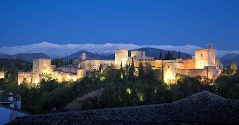 Billets coupe-file pour l’Alhambra et visite guidée nocturne